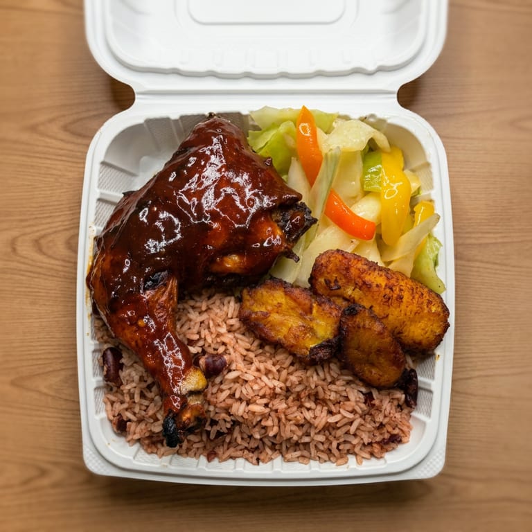 Delicious Jerk Chicken Awaits