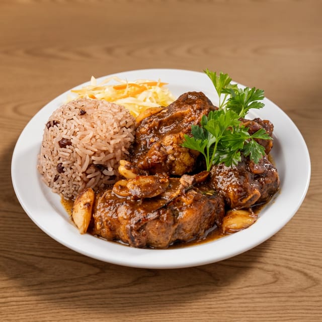 Jamma Oxtail Plate.