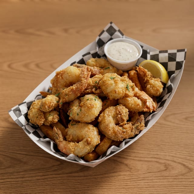 Fried Shrimp Basket.